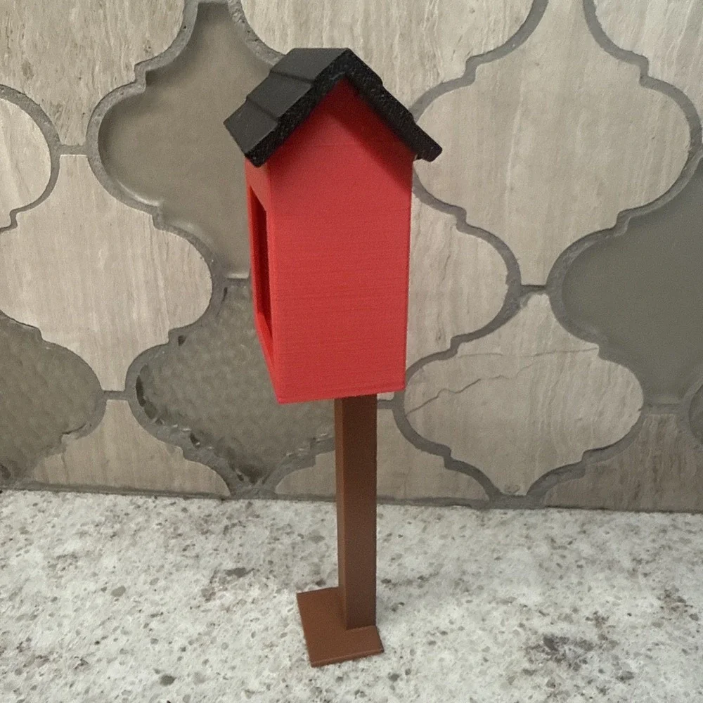 Miniature Free Little Library With Books Dollhouse Minis Trinket Tray Display